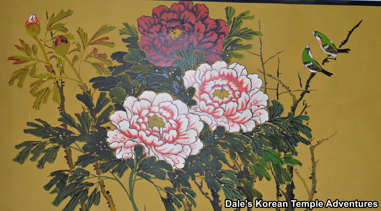 Dancheong Temple Colours 단청 Dale's Korean Temple Adventures